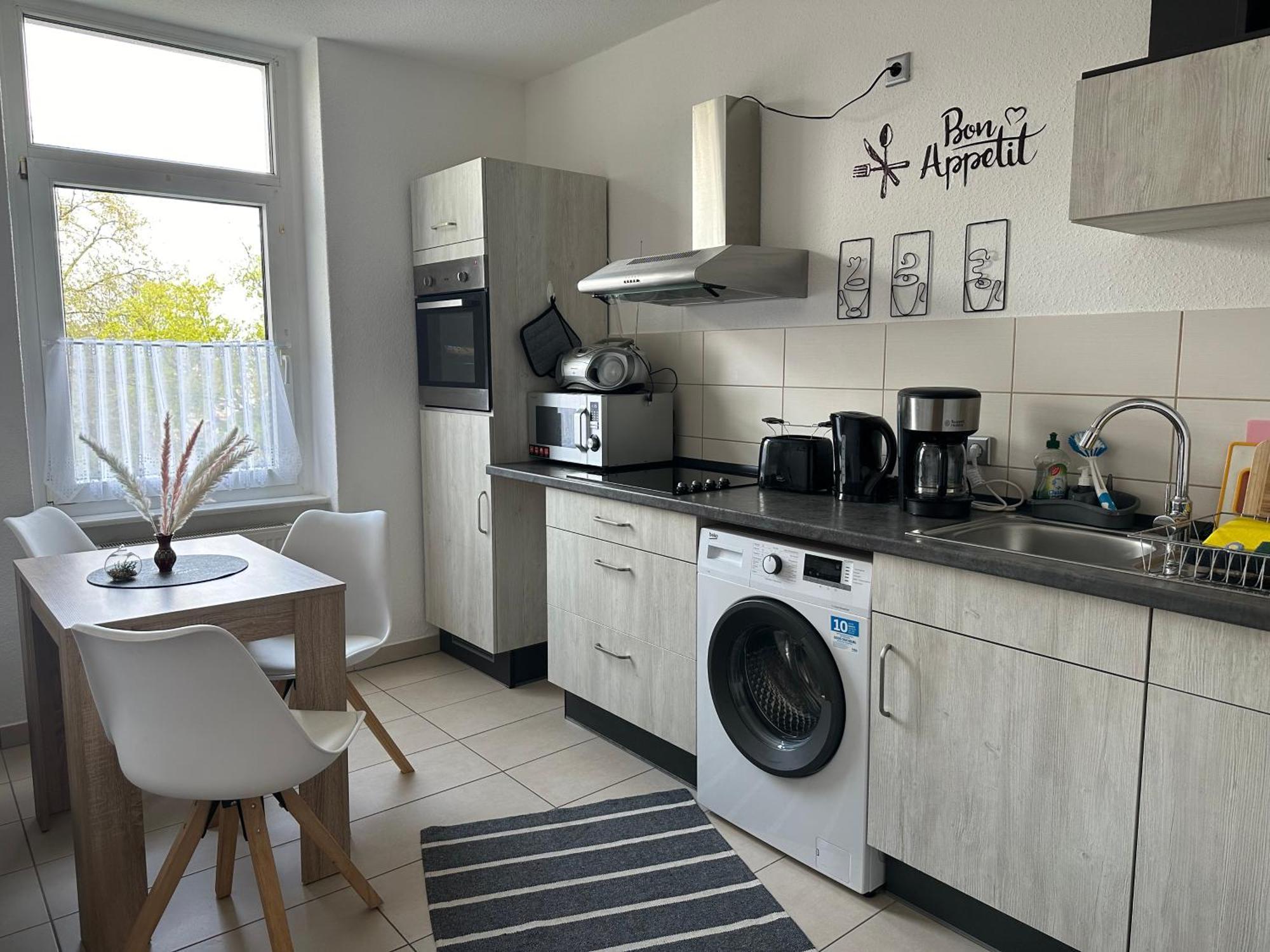 Ferienwohnung Zeitz Appartment Moritzburg エクステリア 写真